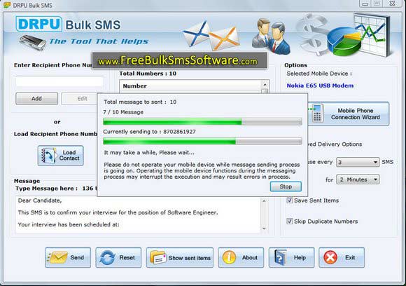 How to Send Bulk SMS 7.0.1.3 full